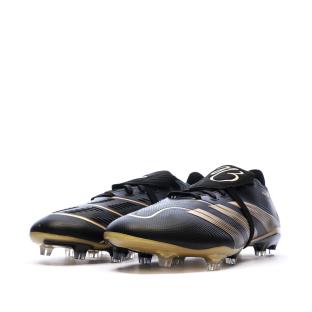 Chaussures de Foot Noir/Doré Adidas Predator League FT FG JB vue 0