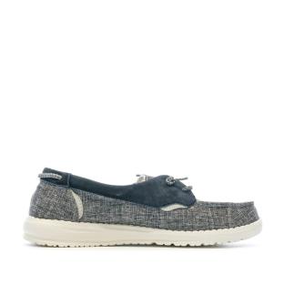 Chaussures Bleu Femme Hey Dude Laila vue 2