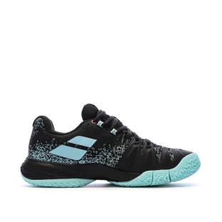 Chaussures de Padel Noires Femme Babolat Sensa vue 2