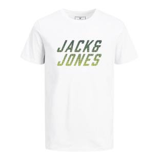 T-shirt Blanc Garçon Jack & Jones Cohaak pas cher