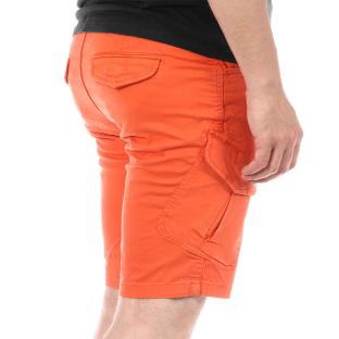 Short Orange Homme American People Legend vue 2