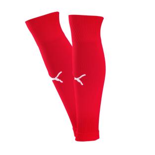 Manchons de football Rouges Homme Puma Teamgoal pas cher
