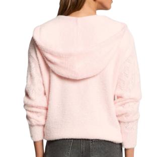Pull Rose Femme Morgan Duveteuse vue 2
