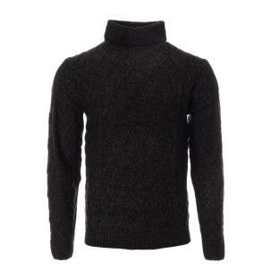 Pull Noir Homme RMS26 60981 pas cher