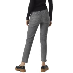 Jean Mom Gris Femme Vero Moda Linda vue 2