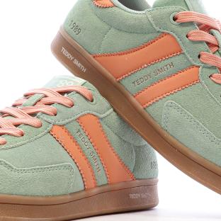 Baskets Verte/Orange Femme Teddy Smith 120519 vue 0