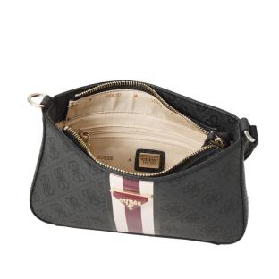 Sac à main Noir/Bordeaux Guess Noelle Mini vue 3