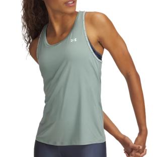 Débardeur Vert Femme Under Armour Tech Knockout pas cher