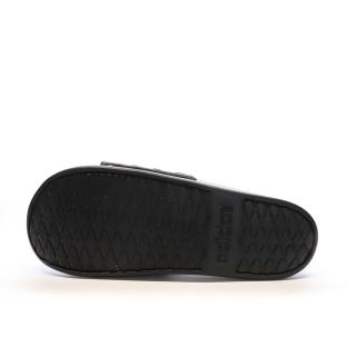 Claquettes Noires Adidas Adilette Comfort vue 2