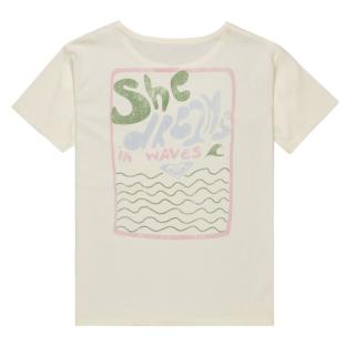T-Shirt Ecru Fille Roxy Day And Night vue 2