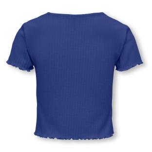 T-shirt Bleu électrique Fille Only Nella vue 0
