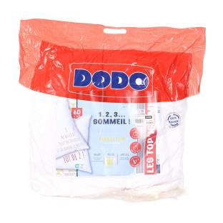 x2 Oreillers Blanc Dodo 123sommeil 50x70 vue 0