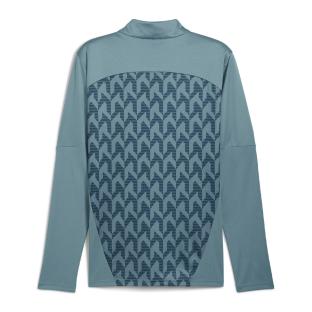 OM Sweat 1/4 zip Bleu Homme Puma 24/25 vue 2