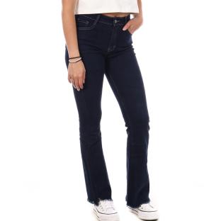 Jean Bootcut Bleu Brut Femme My Tinas Evase pas cher