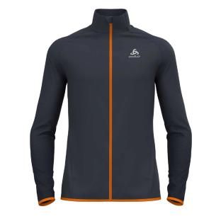 Veste de Running Gris/Orange Homme Odlo Zeroweight pas cher