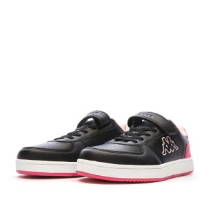 Baskets Noires/Roses Fille Kappa Malone vue 6