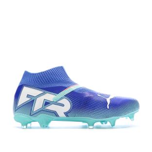 Chaussures de Football Bleues Homme Puma Future 7 Match+ LL FG/AG vue 2