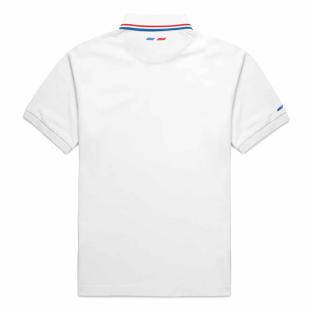 Polo Blanc Homme Kappa Aarau Alpine F1 vue 2