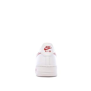 Baskets Blanche/Rouges Garçon Nike Air Force 1 vue 0