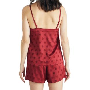 Pyjama Rouge Femme Tommy Hilfiger Gift Cami vue 2