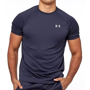 Maillot de sport Bleu Homme Under Armour Tech 2.0 SS 1326413 pas cher