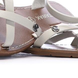 Sandales Ecru Femme Chattawak PERLA vue 7
