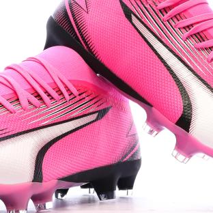 Chaussures de Foot Roses Homme Puma Ultra Match FG/AG vue 7