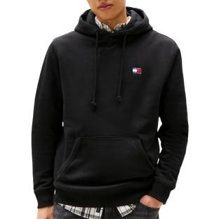 Sweat à Capuche Noir Homme Tommy Hilfiger TJM Reg Badge vue 0