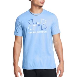 T-shirt Bleu Homme Under Armour Foundation Update pas cher