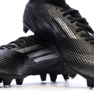 Chaussures de Foot Noires Adidas F50 League Mid SG vue 0