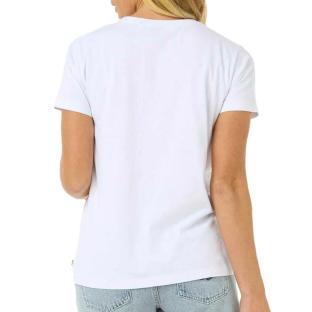 T-Shirt Blanc Femme Rip Curl Crystal Standard vue 0