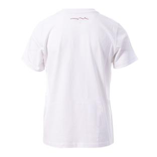 T-shirt Blanc/Logo Garçon Teddy Smith Evan vue 2