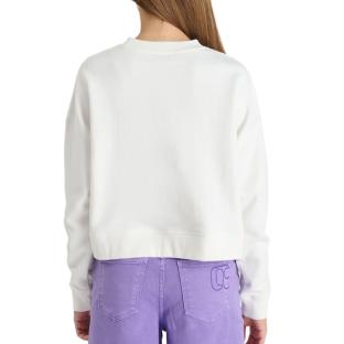 Sweat Blanc/Violet Fille Le Temps Des Cerises Stephagi vue 0