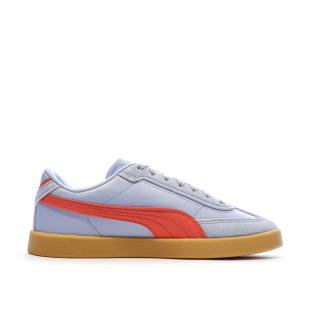 Basket Bleu/Orange Mixte Puma Club Ii Era vue 0