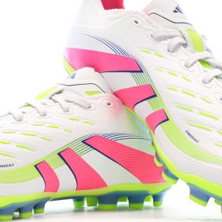 Chaussures de Foot Blanc/Rose Adidas Predator League 2G/3G vue 0