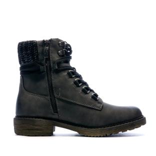 Boots Grise Femme Relife Jitone vue 2
