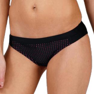 Bas de maillot de bain Noir/Rose Femme Nike Bottom pas cher