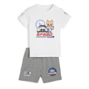 Ensemble Gris/Blanc Garçon Puma Toddler pas cher