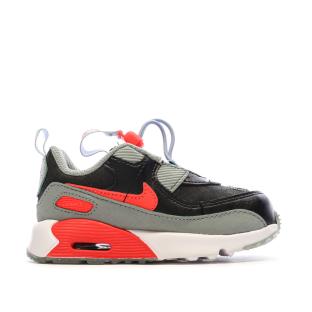 Baskets Noir Garçon Nike Air Max 90 Toggle vue 2