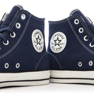 Baskets Marine Homme Converse Chuck Taylor All Star Pro Suede vue 7