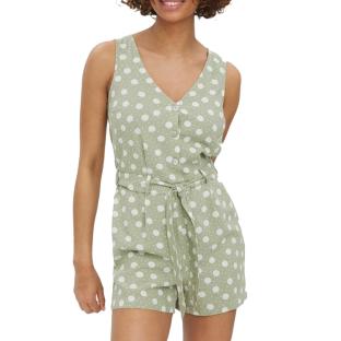 Combi-Short Verte Imprimé Vero Moda ESMILO pas cher