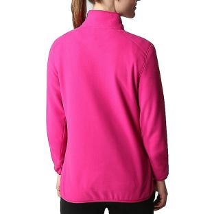 Polaire Rose Femme The North Face 100 Glacier vue 2