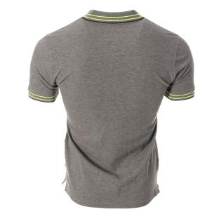 Polo Gris Foncé/Vert Homme Teddy Smith Pasian vue 2