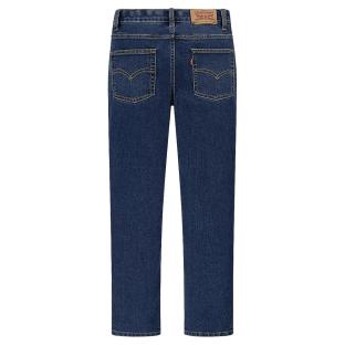 Jean Slim Bleu Brut Garçon Levi's 8EC760 vue 2