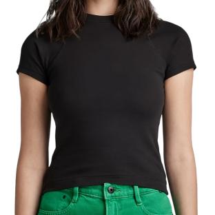T-shirt Noir Femme G-Star Raw D22767 pas cher