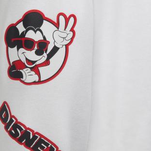 Sweat à capuche Blanc Enfant Adidas Disney Mickey vue 4