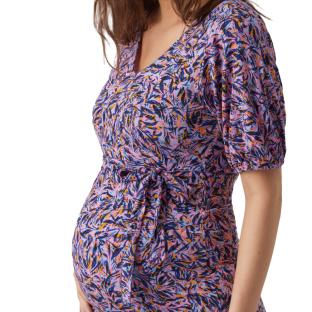 Robe Violette Femme Mamalicious Wanessa vue 3