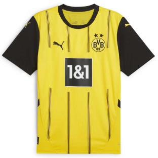 BVB Dortmund Maillot Réplica Domicile Homme Puma 2024/2025 pas cher