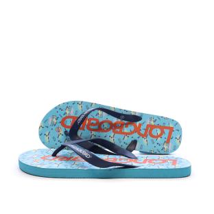 Tongs Bleu Homme Longboard Pavel vue 0
