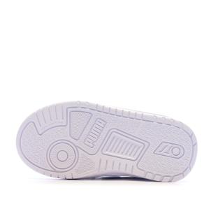 Baskets Blanches/Noires Garçon Puma Shuffle Downtown vue 4